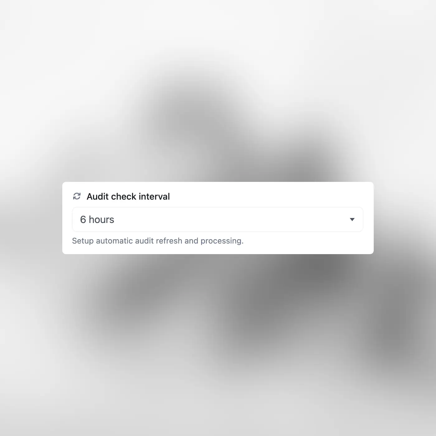 عکس صفحه ویژگی حسابرسی مکرر اپلیکیشن